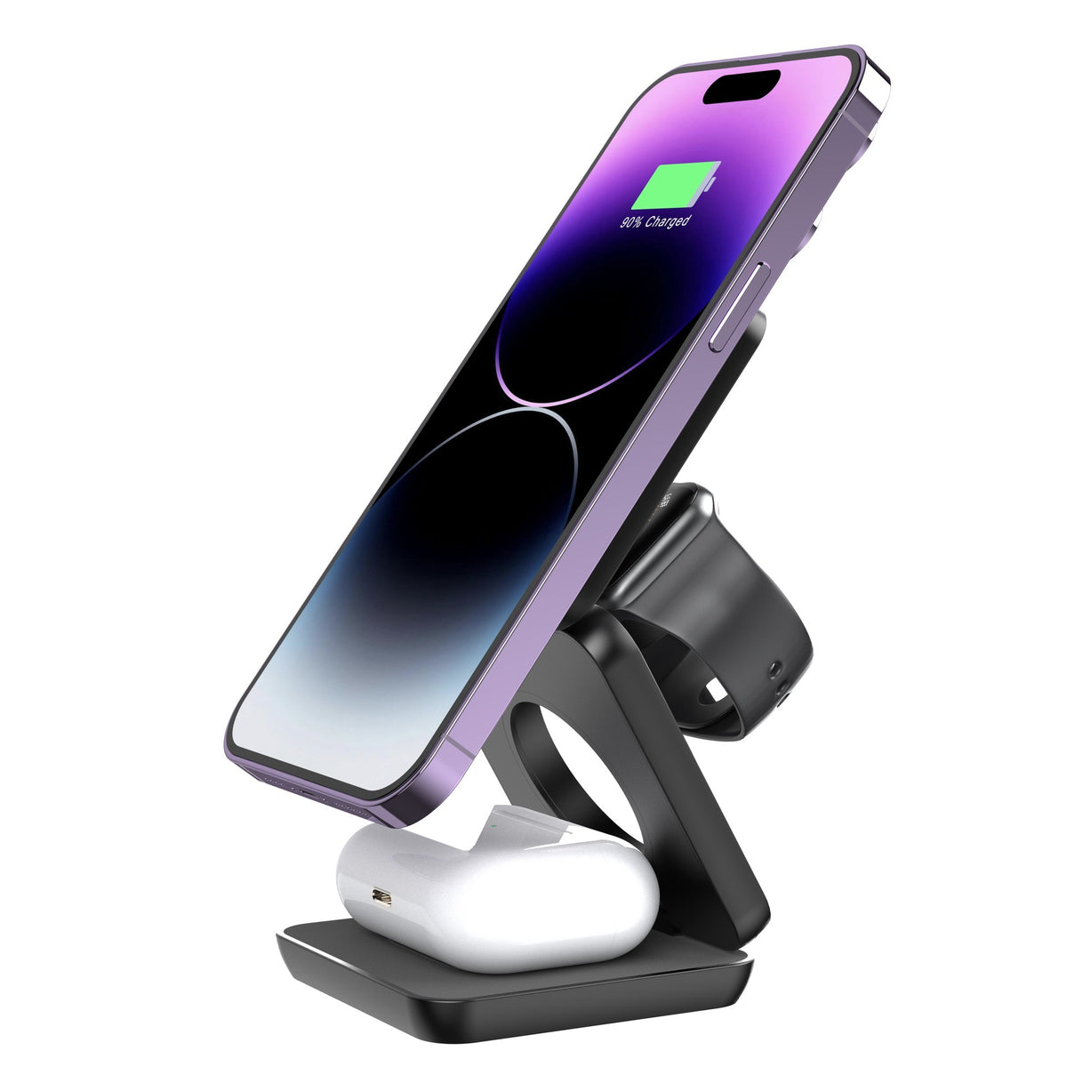 3in1 Wireless Nightstand Charger